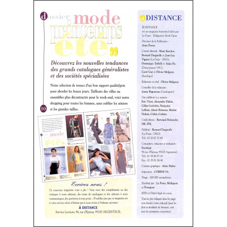 à DISTANCE |Premier Numéro