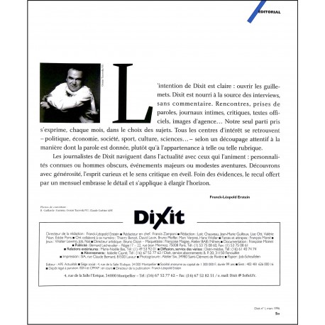 Dixit |Premier Numéro