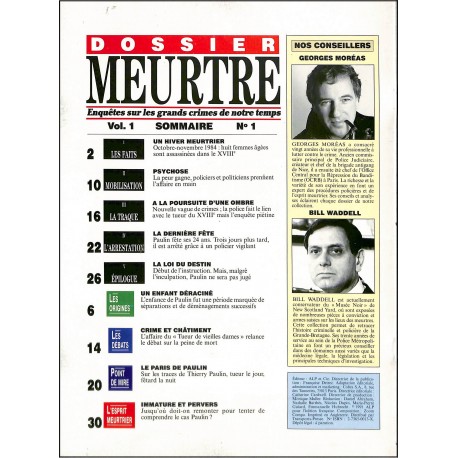 MEURTRE |Premier Numéro