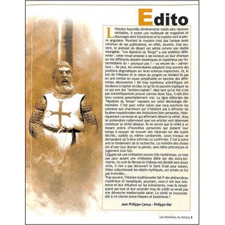 Les Mystères du Temps |Premier Numéro