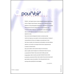 pour"Voir" |Premier Numéro 2