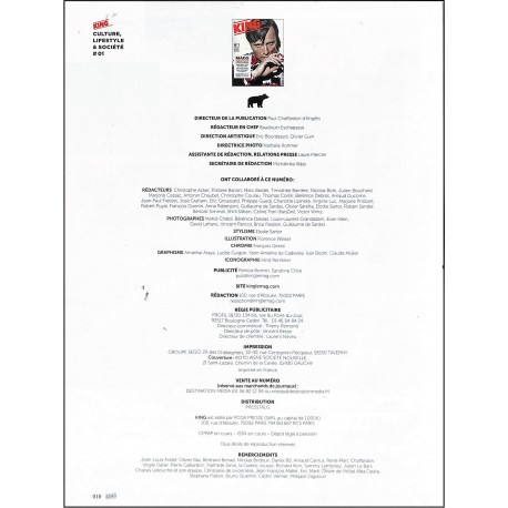 KING |Premier Numéro