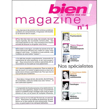 Bien dans ma vie |Premier Numéro