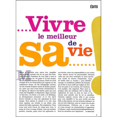 Esprit femme |Premier Numéro