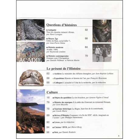 Questions pour L'HISTOIRE |Premier Numéro