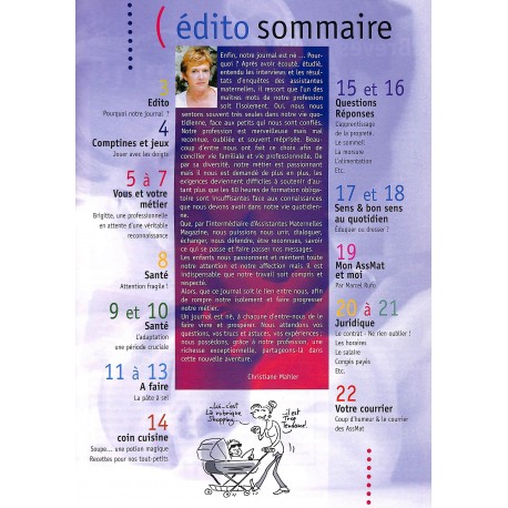 Assistantes Maternelles magazine |Premier Numéro