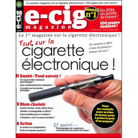 e-cig magazine |Premier Numéro
