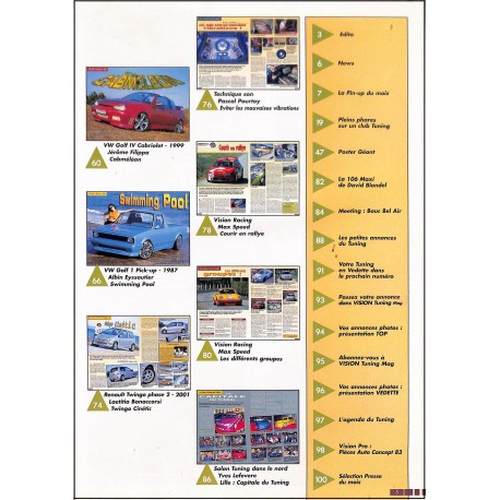 Vision Tuning magazine |Premier Numéro
