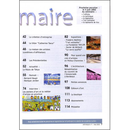 ARTHEQUE |Premier Numéro