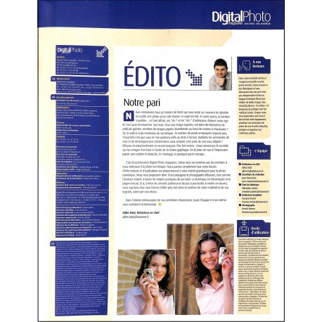Digital Photo magazine |Premier Numéro