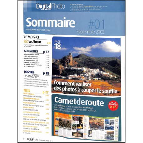 Digital Photo magazine |Premier Numéro