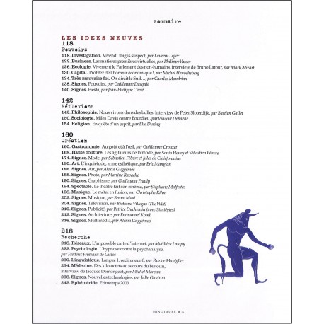 MINOTAURE |Premier Numéro