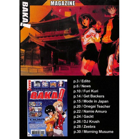BAKA magazine |Premier Numéro