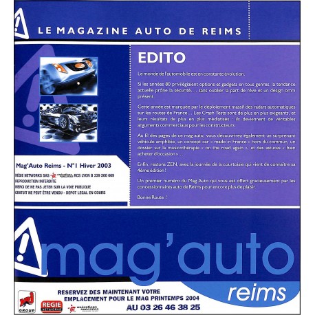 mag'auto Reims |Premier Numéro