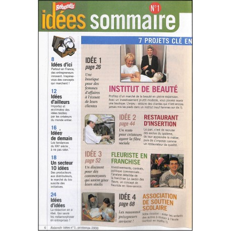 Rebondir Idées |Premier Numéro