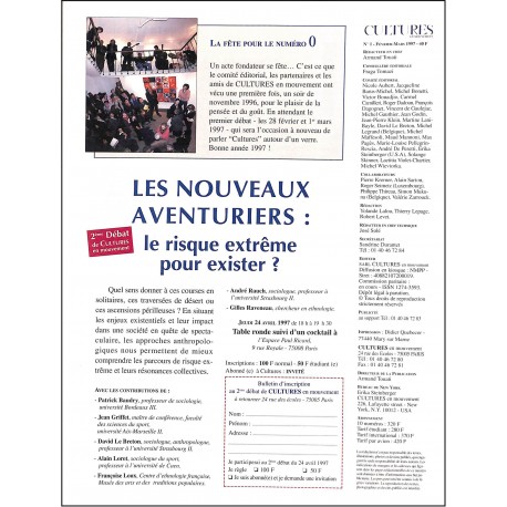 CULTURES EN MOUVEMENT |Premier Numéro